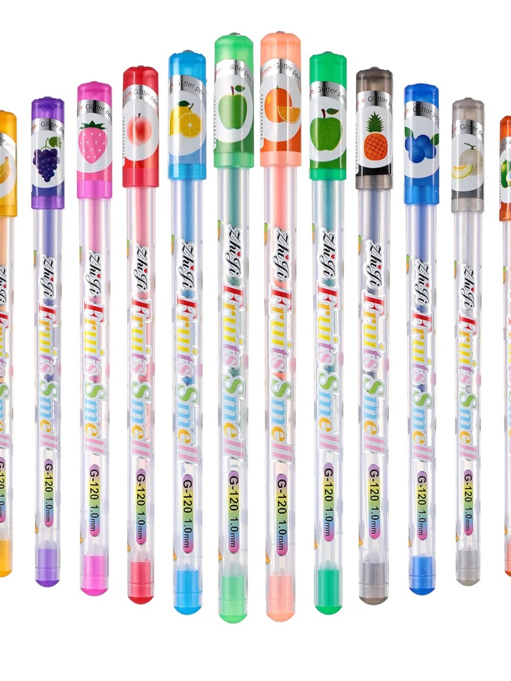 12pk fruity scent gel pens - Picture 2 of 3